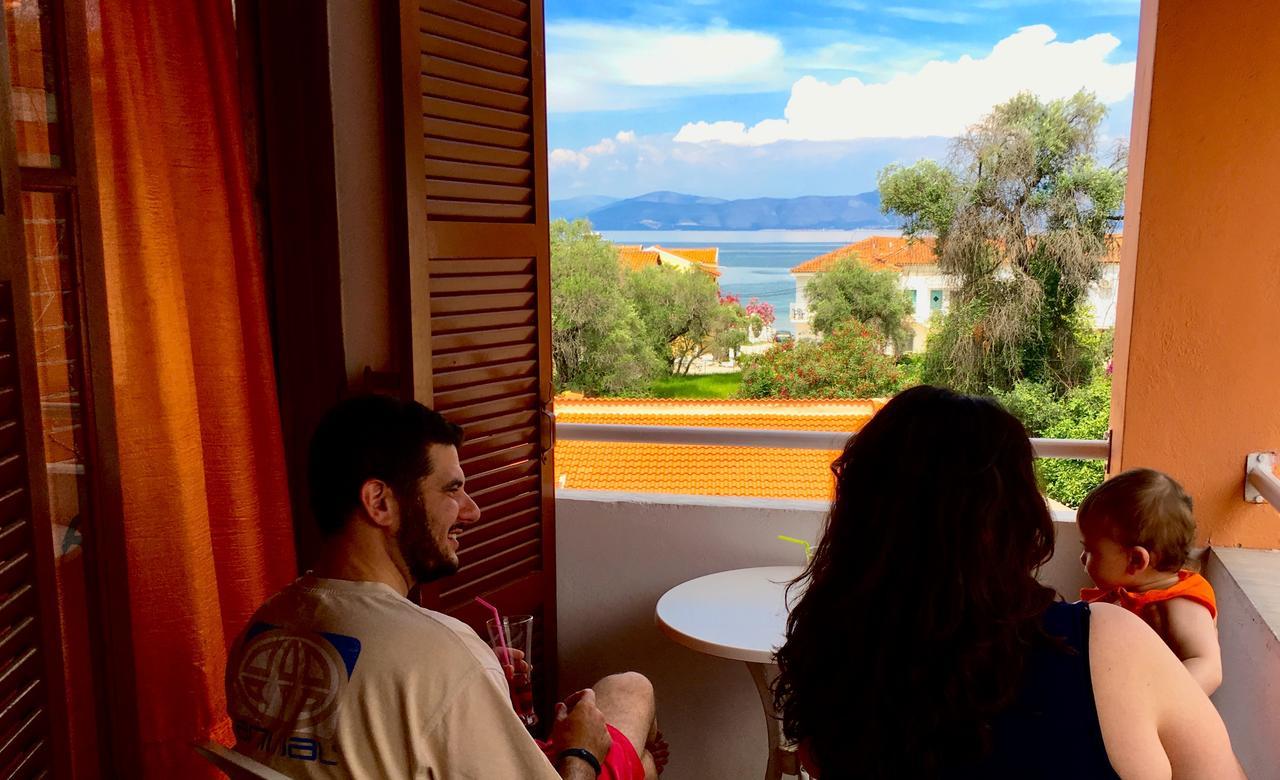 Ionian Breeze Apartments Kávos Dış mekan fotoğraf